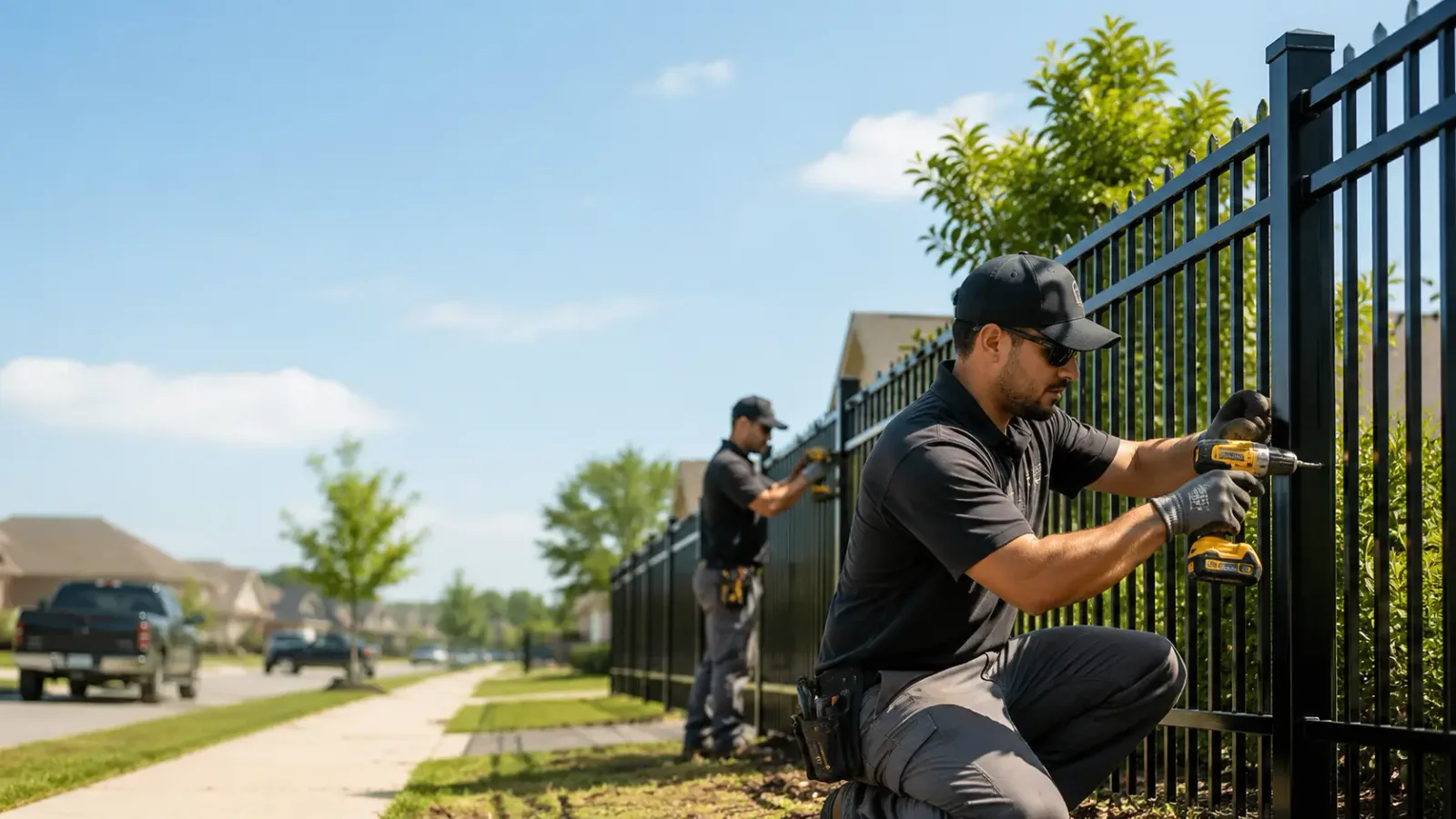 Metal Fence Installation in Saint John, WA
